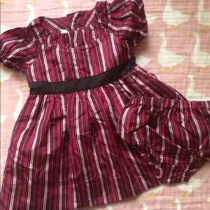 Tea collection Fancy Tivoli silk dress and bloomer